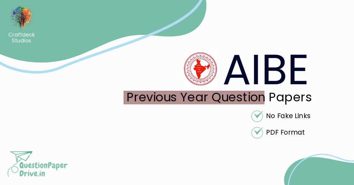 AIBE XVIII (18) Previous Year Question Paper Download PDF ...